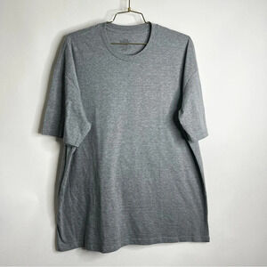 TRUE CLASSIC Tee Size XXL Cotton Blend Short Sleeve Heathered Gray Grey